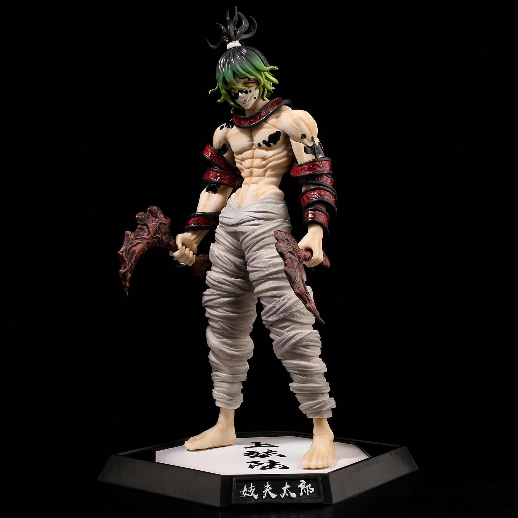 28cm  Demon Slayer Anime Figures DAKI SHINOBU Muzan 12 Style Action Figure Statue Model Doll Collection Toys Gifts