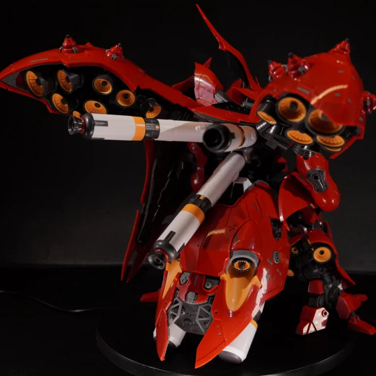 Red Soul Model RG Nightingale Action Figure MSN-04-2 1/144 Scale Assembly Model Kit Room Decor UC Anime Figures Birthday Gift