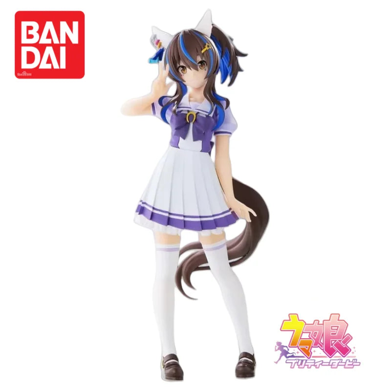 In Stock Original Bandai Banpresto Pretty Derby Oguri Cap Action Figure Figurine Model Ornaments Brand New Boxed 100% Genuine