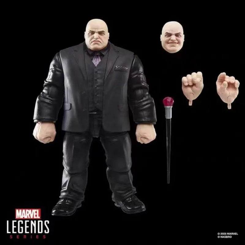 Original Hasbro Marvel Legends Series Gamer Verse Spider-Man Kingpin Action Figure Collection Ornaments Toys