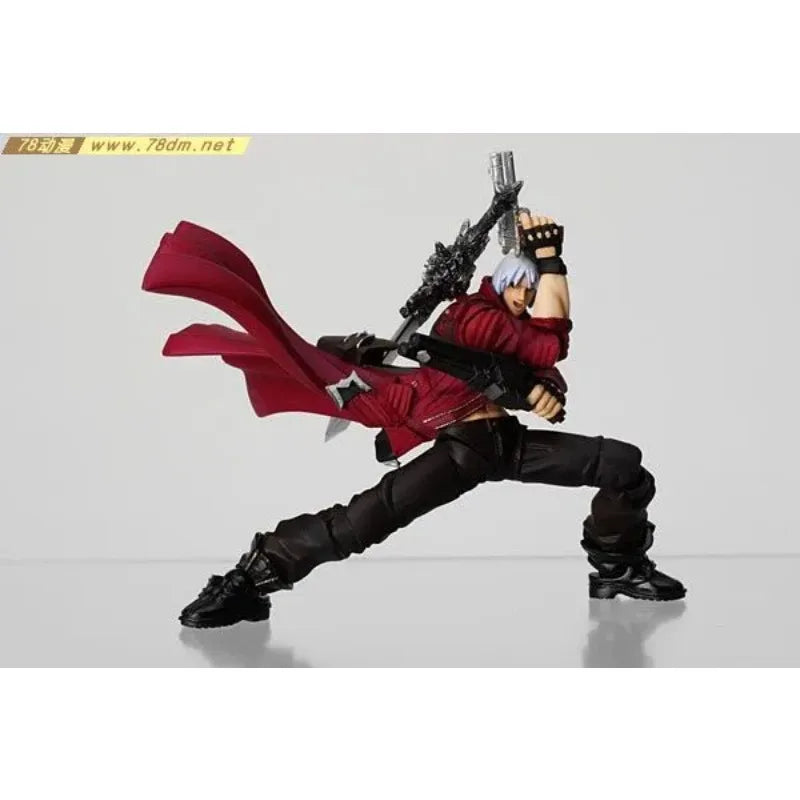 Kaiyodo Original Finished Movable Doll Series Devil Weeps Dante Anime Action Figure Model Toys Model Ornaments Gifts for Boys