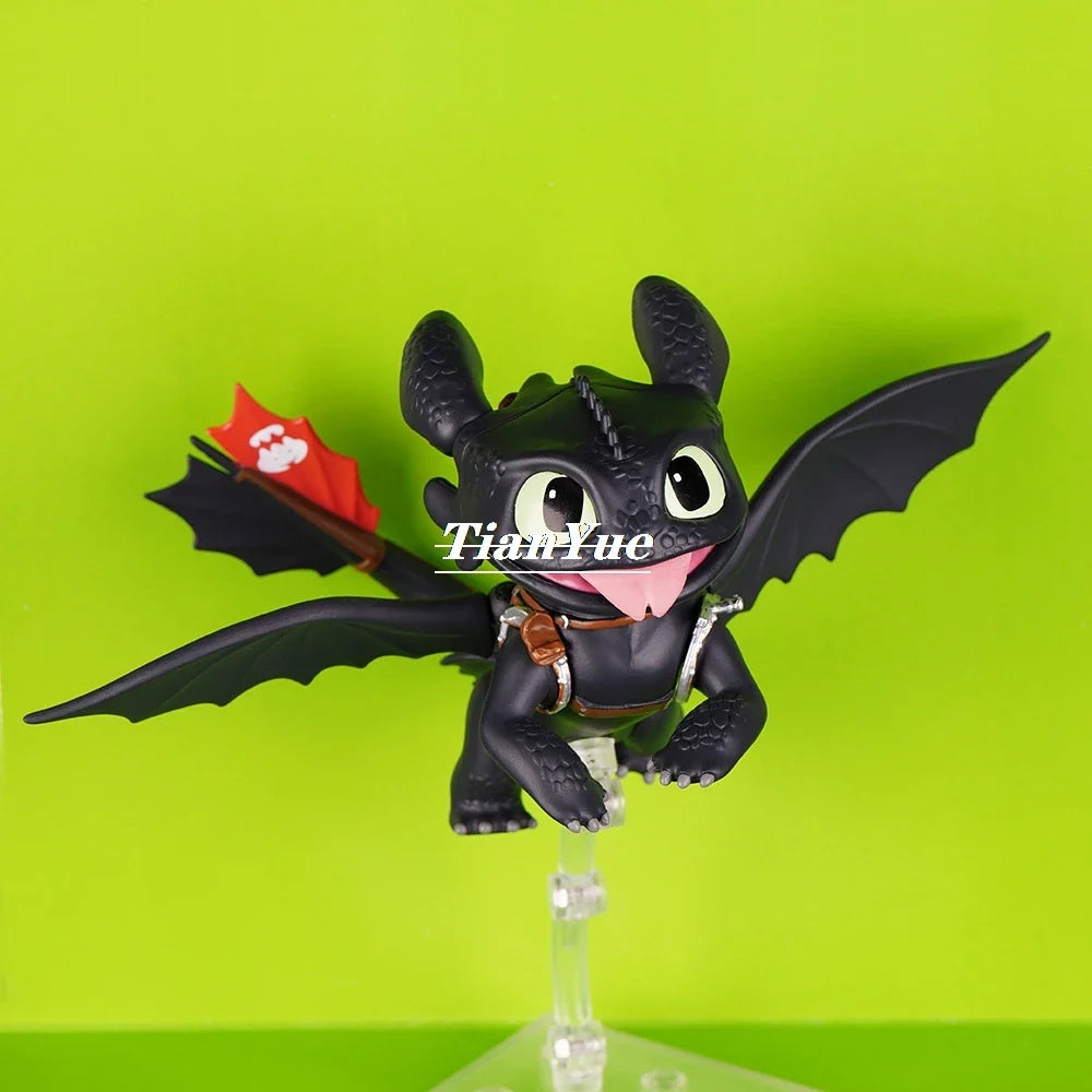 Anime Toothless 2238 Articulated Boxed Figure toy Decoration 8cm