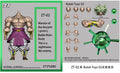 ZT STUDIO 1/12 ZT02 Dragon Ball Broly Anime Actionfiguren Alter Krieger Grüner Broly Figur Sammlermodell Spielzeug Geschenke
