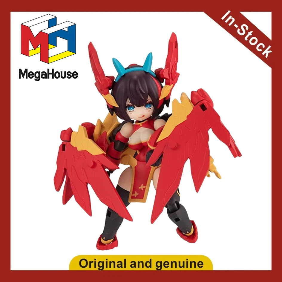 MegaHouse Desktop Army N-202d Titania Suzaku Figur Modell Spielzeug Geschenk