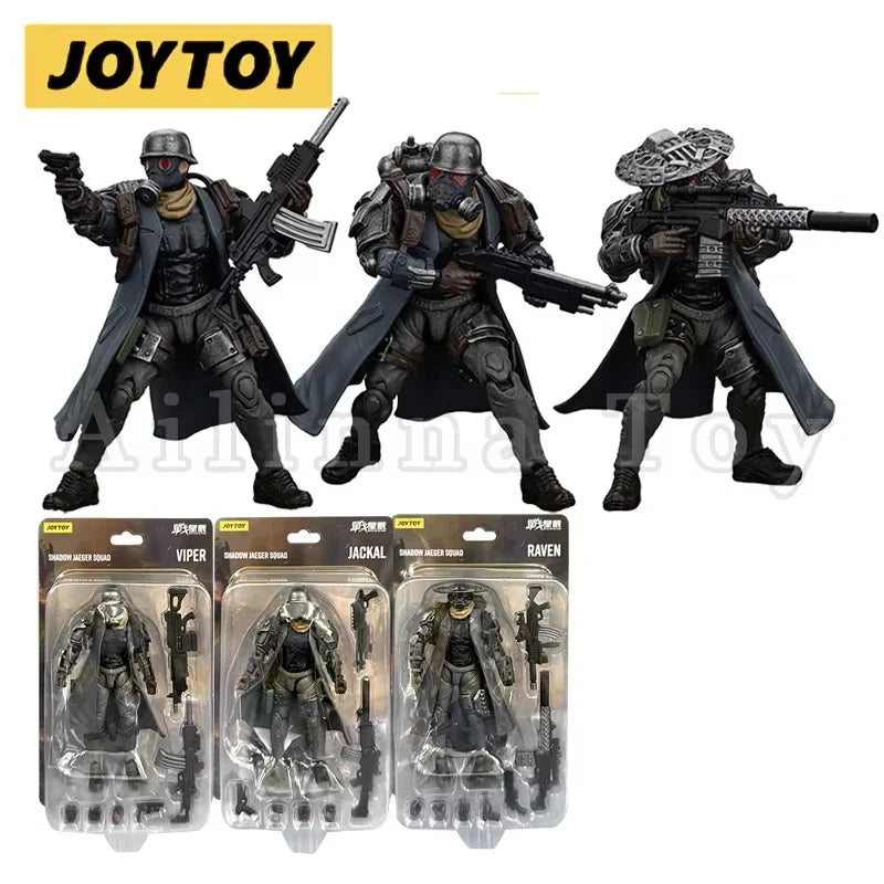 JOYTOY 1/18 3.75 Action Figures Military Armed Force Series Anime Model Gift