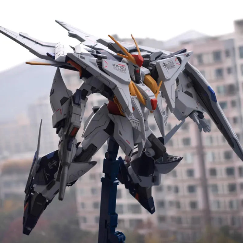 【In Stock】1/144 Jujiang Hguc Rx-105 Kexi Assembly Model Kit Collection Action Figures Plastic Model Kits Robot Toys Kids Gift