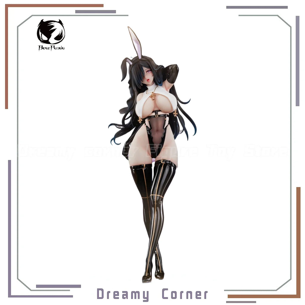 【In Stock】BearPanda Rabbit Nest Series Fourth Installment Black Nun 1/4 Scale Figure Collection Toys Gifts