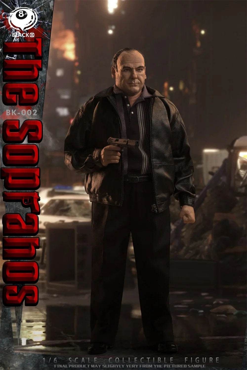 In Stock BLACK 8 STUDIO BK-002 1/6 Scale The Sopranos Male Soldier with Weapons Full Set for 12" Action Figure Model Toys