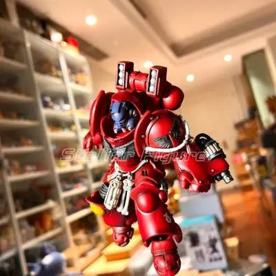 【SF】JOYTOY 1/18 Action Figure Space Marines Blood Angels Aggressor Brother Marine 04 Model Toys Gifts Collection Ornaments