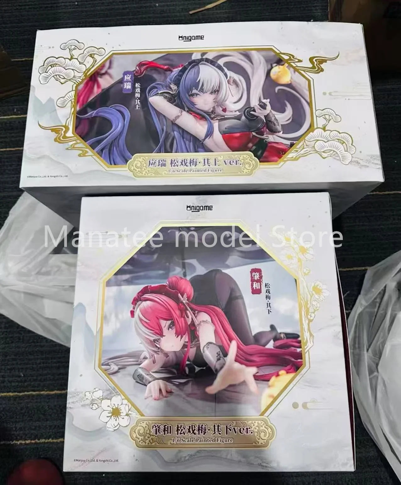 AniGame Original Ying Swei Frolicking Flowers, Verse I Ver. 1/6 PVC Action Figure Anime Model Toys Collection Doll Gift