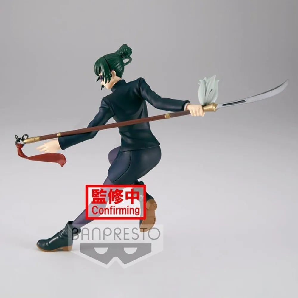 In Stock Jujutsu Kaisen Zenin Maki Bandai Original Banpresto Action Figure Anime Action Figures Toys Doll Brand New Boxed