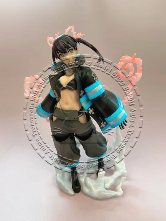 In Stock Original Genuine Kotobukiya ARTFX J 1/8 Scale Figure Fire Force Tamaki Kotatsu PVC&ABS Anime Collectible Statue Gift
