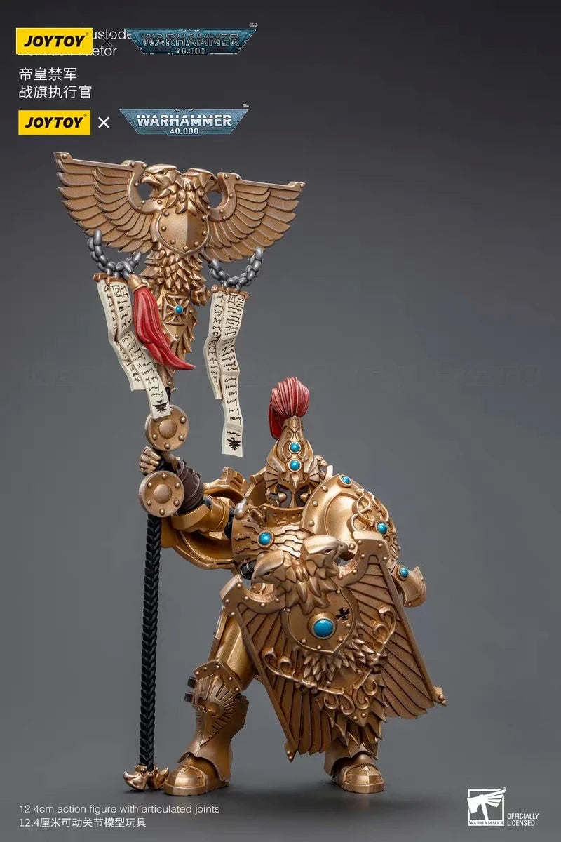 【In Stock】JOYTOY 1/18 Action Figure Warhammer 40K Adeptus Custodes Vexilus Praetor Toys