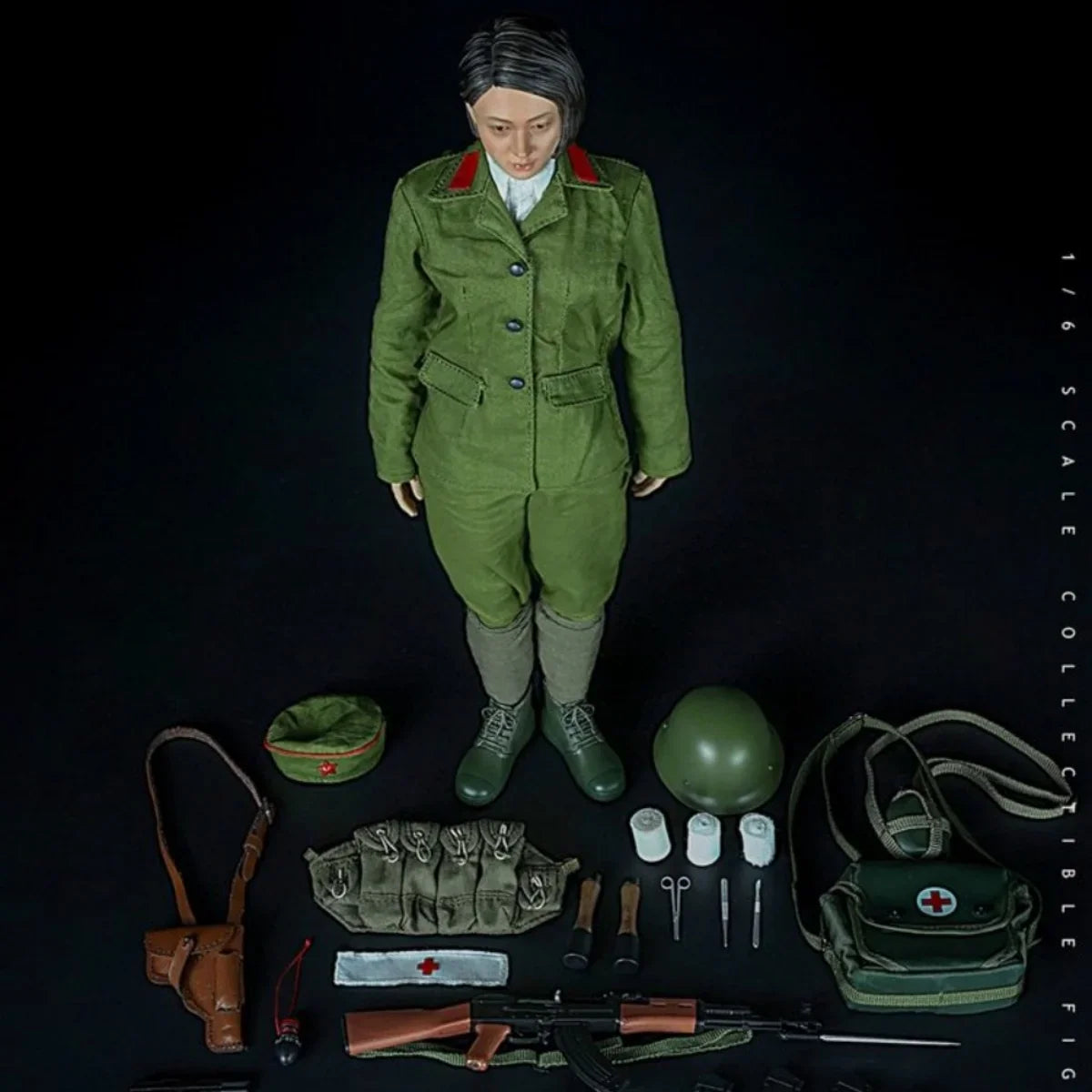 In Stock Minitimes Spielzeug M052 1/6 Scale Weibliche Soldatin Sanitäterin Komplettset für 12 Zoll Actionfigur Modell Spielzeug Geschenke