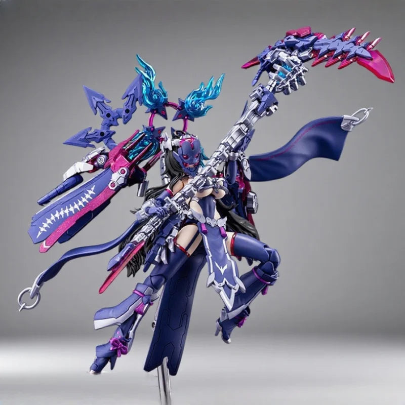 Kotobukiya Auv Tsukuyomi Regalia KP702 Megami Device Series ‌Anime Figure Frame Arms Gir Assembly Mech Model Desktop Ornament
