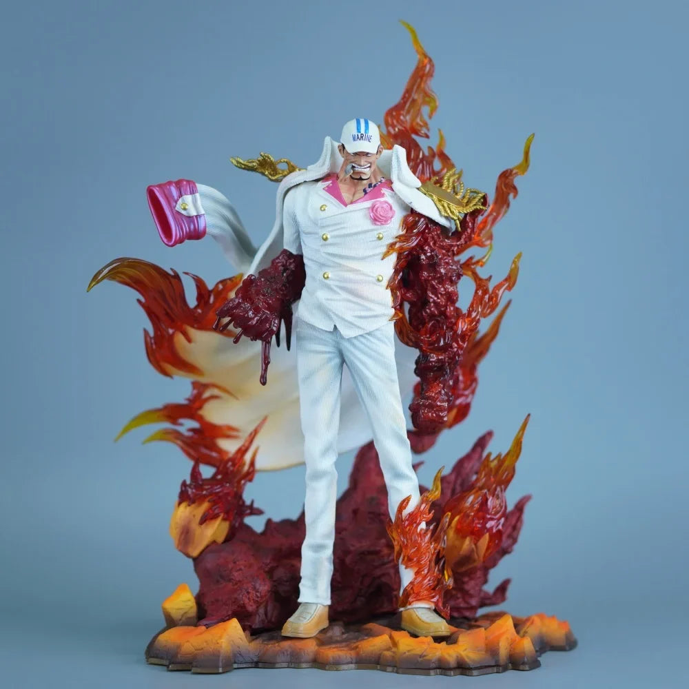 34cm/13.39in Anime One Piece Figure Sakazuki Action Figures Pvc Statue Desktop Ornamen Collection Model Toys Gifts