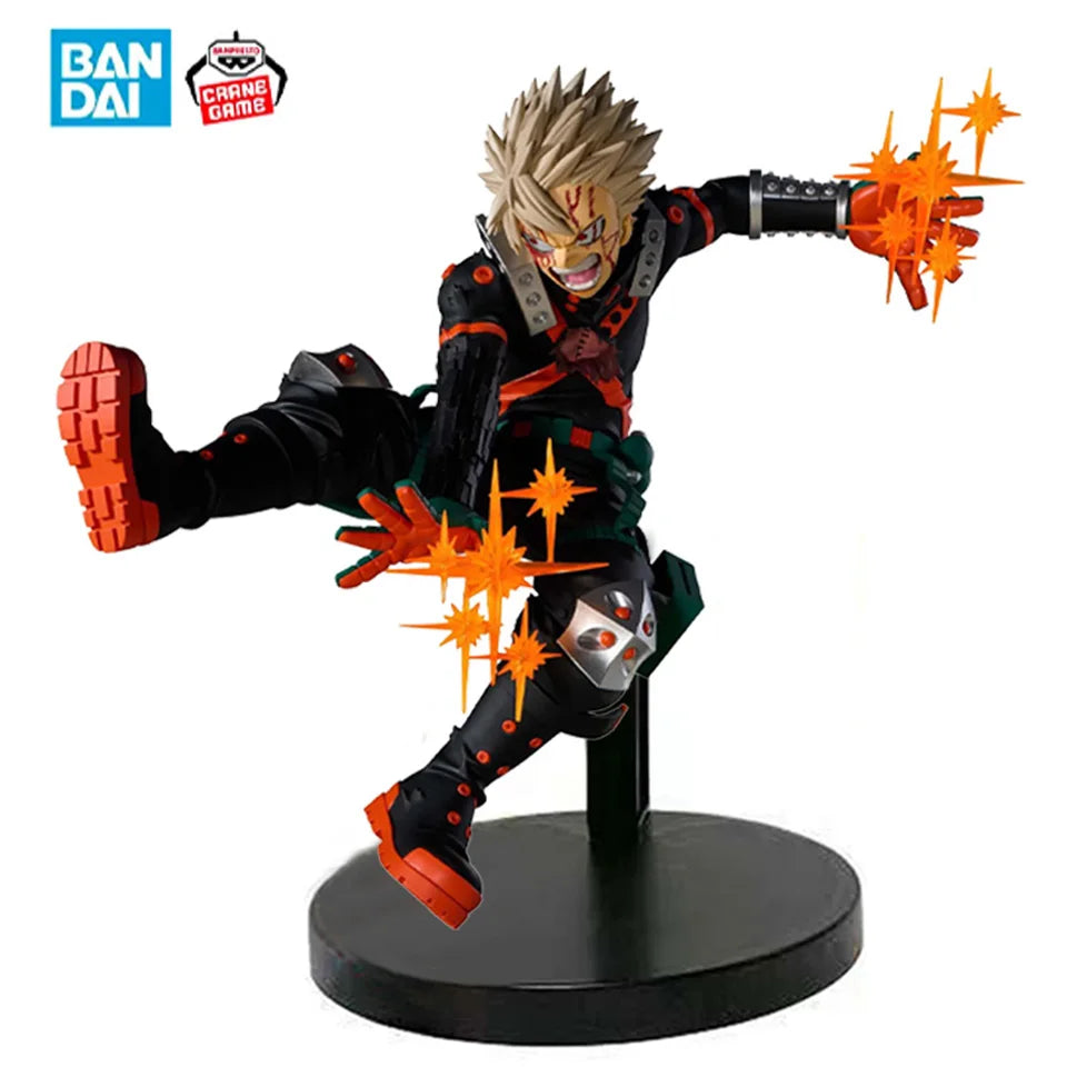 Original BANPRESTO My Hero Academia 7TH FINAL SEASON FIGURE Katsuki Bakugo Figure Anime Model Genuine Boxed Toy