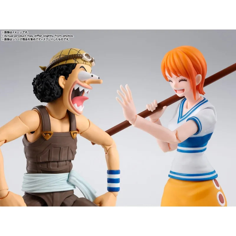Bandai S.H.Figuarts SHF One Piece Usopp Romance Dawn Anime Action Figure Model Toys