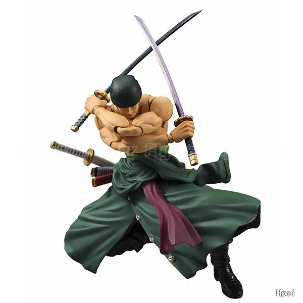 【In Stock】Original MegaHouse Variable Action Heroes ONE PIECE Roronoa Zoro Action Figure Collection Toy Model