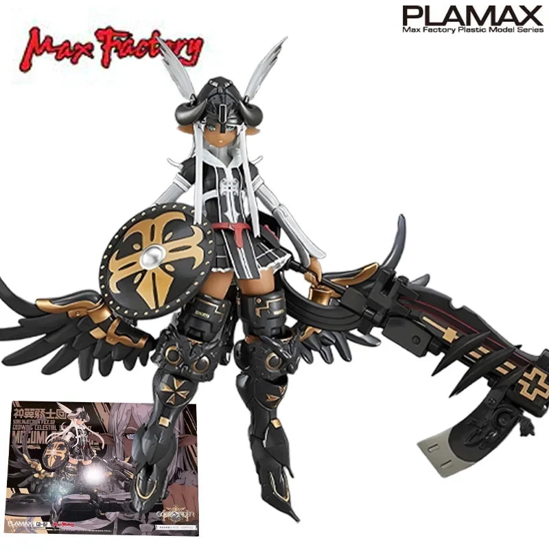 Max Factory Genuine Max Plamax Model Series Godz Order Series GO-01 Yuri Godbuster and GO-02 Megumi Asmodeus Boy's Gift