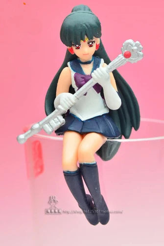 Anime Figure Gacha Sailor Jupiter Capsule Toy Sailor Moon Mercury Mars Meiou Setsuna Pendant Toys Figures Children Gifts