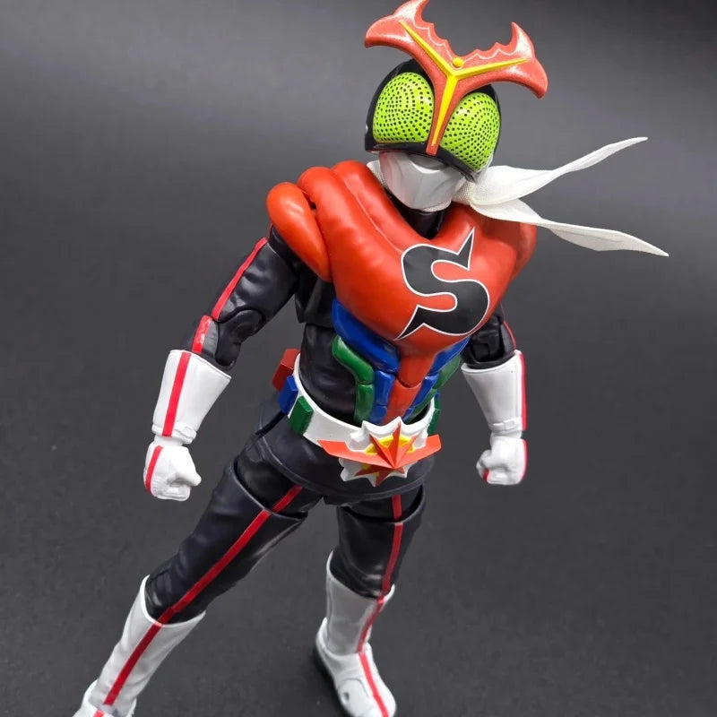 In Stock Original Bandai Kamen Rider Pb Tamashii Nations S.H.Figuarts Shinkocchou Stronger Action Figure Model Doll Boy Toy Gift