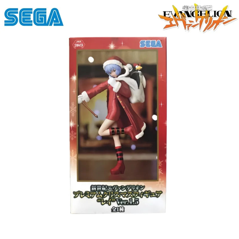 Sega Auf Lager Originalverpackung Garagenbausatz Modell Neon Genesis Evangelion Ayanami Rei Anime Charaktere Sammlerstück Original Statue