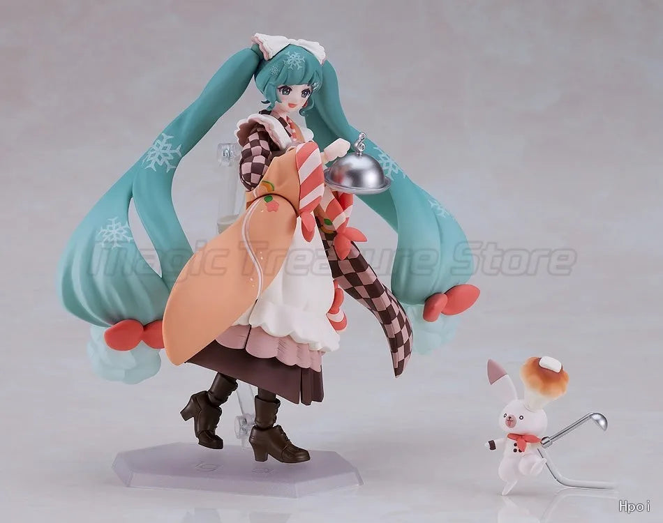 【MT】Original Max Factory GSC Figma EX-068 Piapro Characters Hatsune Miku Winter Delicacies Action Figures Toy Collection