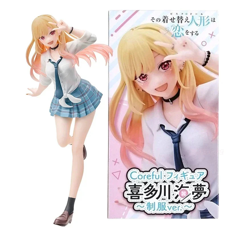27cm Marin Kitagawa Sexy Anime Girl Figure My Dress-Up Darling Shizuku Kuroe Action Figure Adult Collectible Model Doll Toy Gift