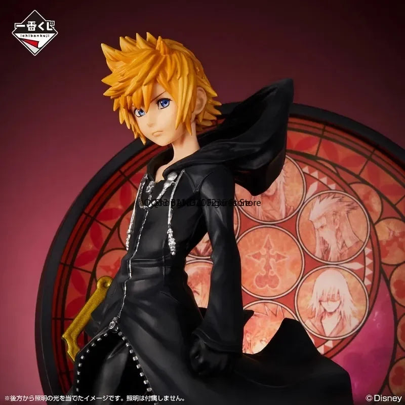 BANDAI Original Ichiban Kuji Kingdom Hearts Linking Hearts Sora Roxas Anime Figure Action Model Hobbies Collectibles
