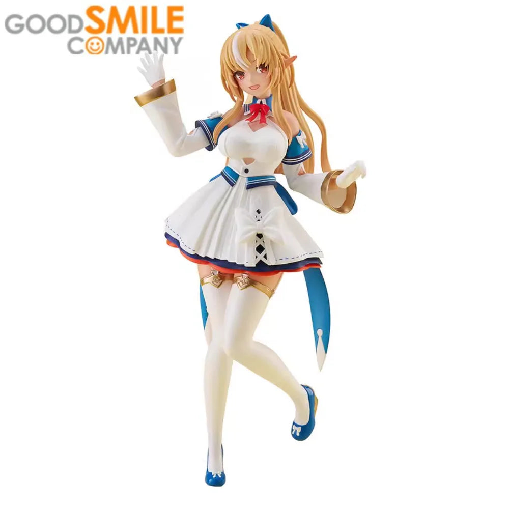 GSC Original POP UP PARADE hololive Shiranui Flare Anime Actionfigur Spielzeug für Jungen Mädchen Kinder Geburtstagsgeschenke Modell