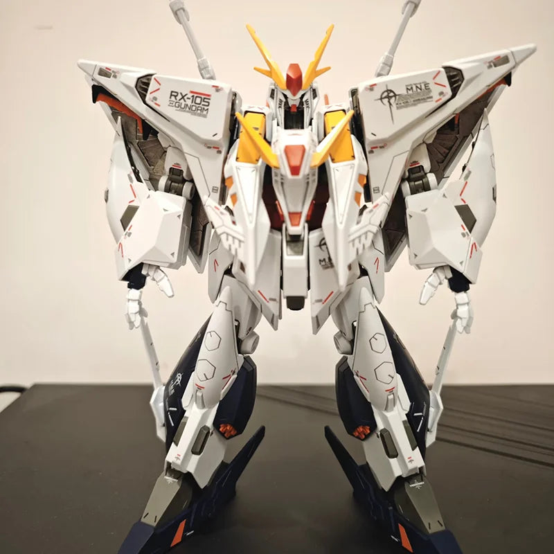 【In Stock】1/144 Jujiang Hguc Rx-105 Kexi Assembly Model Kit Collection Action Figures Plastic Model Kits Robot Toys Kids Gift