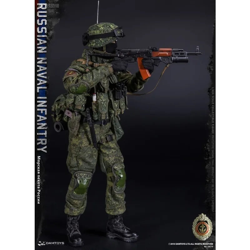 DAMTOYS Original ELITE SERIES Series Russian Navy Infantry (Marine Corps) Movable Finished Product Model Soldiers Model Collect