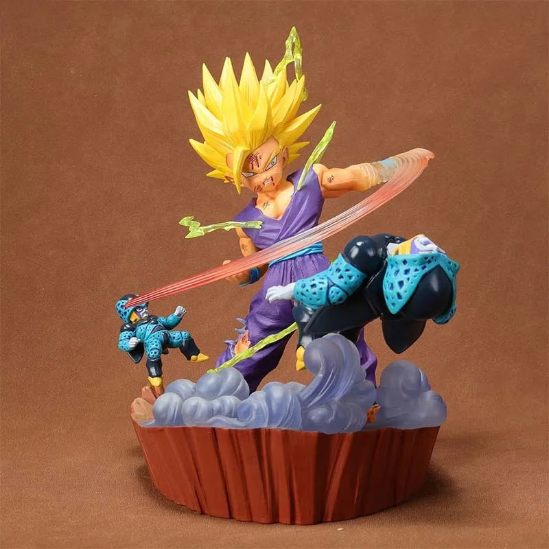 BANDAI Original SHF Dragon Ball ZERO Z Super Saiyan 2 Son Gohan Action Anime Figures Model Toy Gift for Kids Desk Decoration