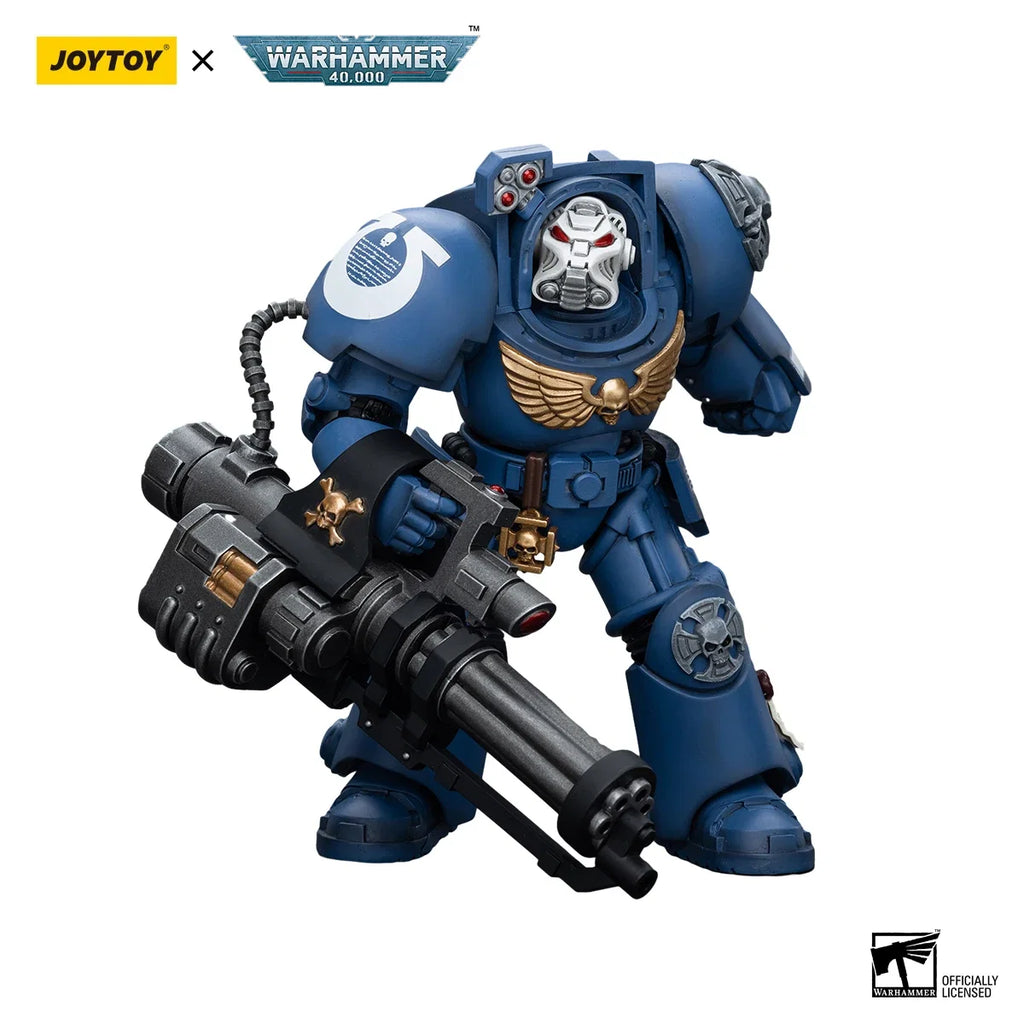 [IN STOCK]JOYTOY Warhammer 40K Action Figure 1/18 Ultramarines Terminator Squad 3PCS Model birthday