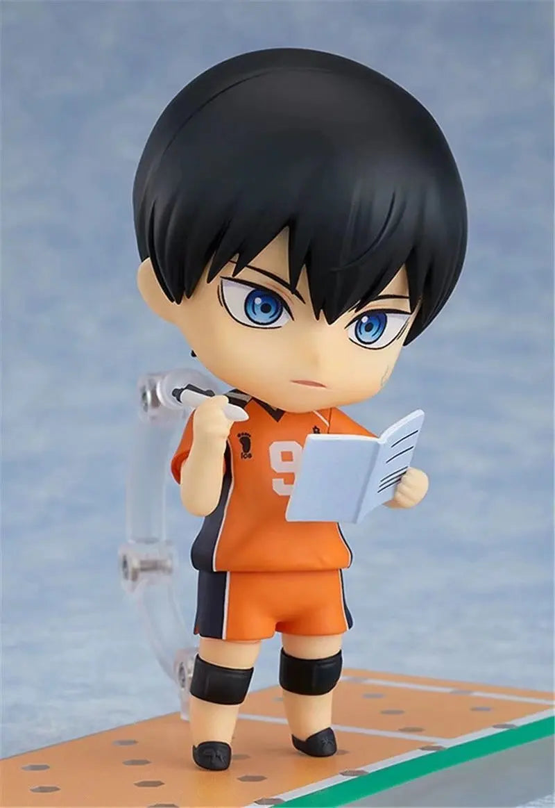 10cm Tobio Kageyama Haikyuu!! Haikyuu !! 1455 Action figure toys doll Christmas gift with box