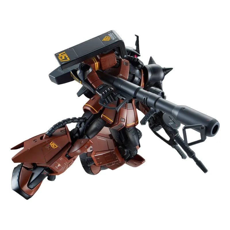 Bandai Original RG Web Exclusive Version MS-06R-2 GABBY HAZARD'S ZAKU Anime Action Figure  Assembly Model Toys Gifts