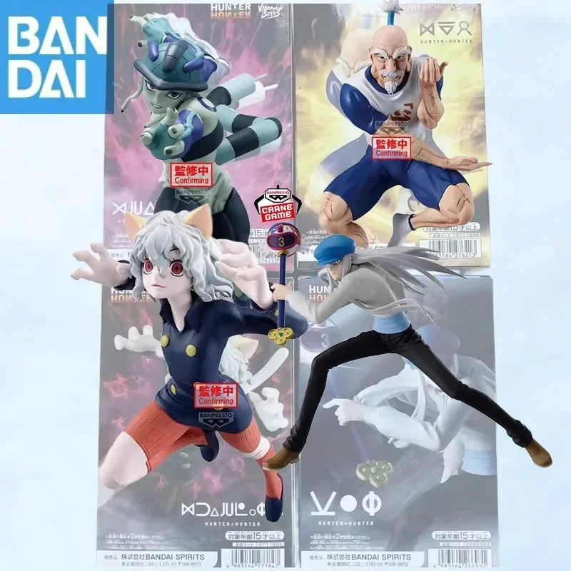 Bandai Namco Hunter Hunter Catwoman Vibration Stars Catwoman Kaito Kite Aizakku Netero Meruem Ornaments Figure Model Toy Gift