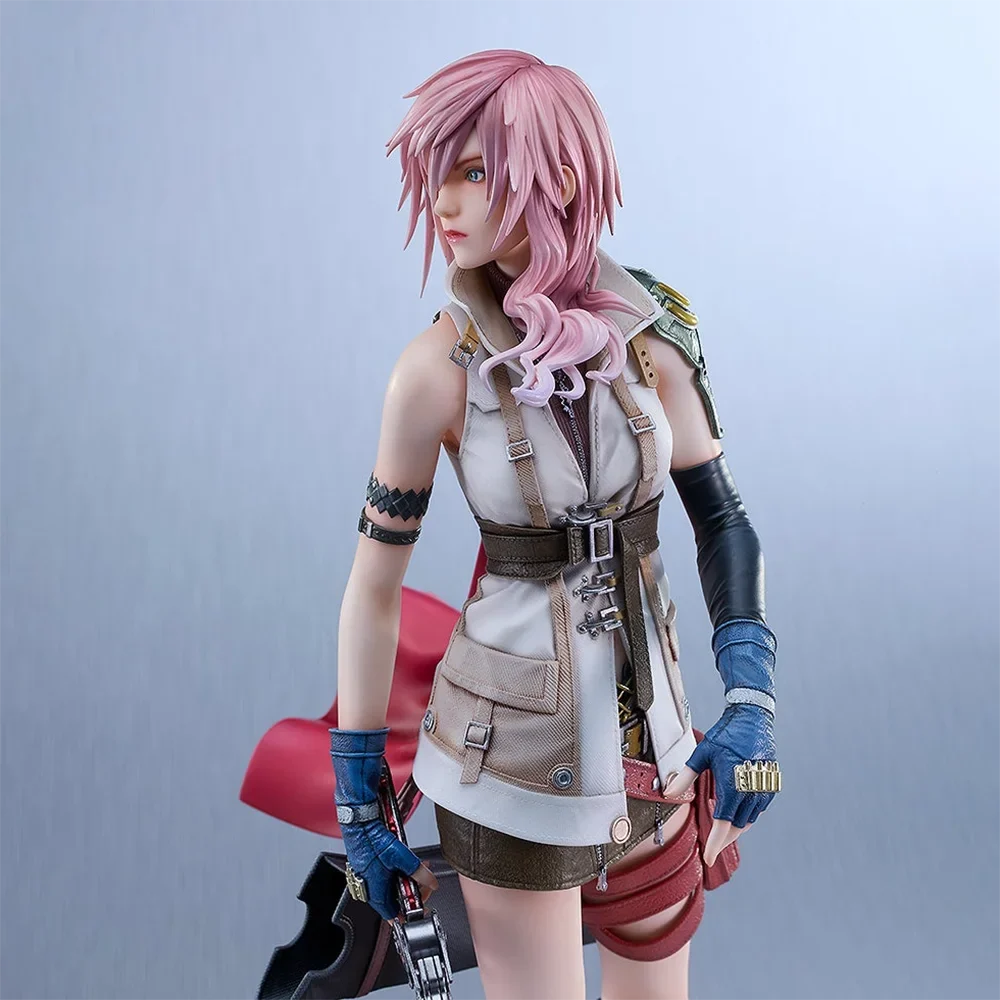 100% Original Good Smile Company, Square Enix Pop Up Parade Final Fantasy XIII Lightning Anime Figure Garage Kit Birthday Gift