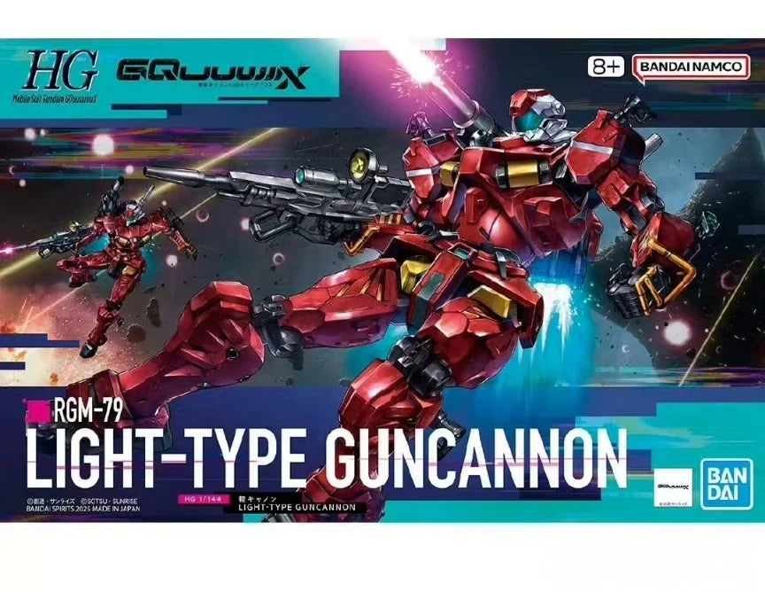 Adults Fun in Stock BANDAI HG 1/144 Gundam GQuuuuuuX GFreD Assembly Model Ver. Anime Action Figures