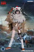 SUPER DUCK SET083B 1/6 Ninja Girl Yuffie Head Sculpt Costume Clothes Model Fit 12'' PH S16A S18A Female Action Figure Body Dolls