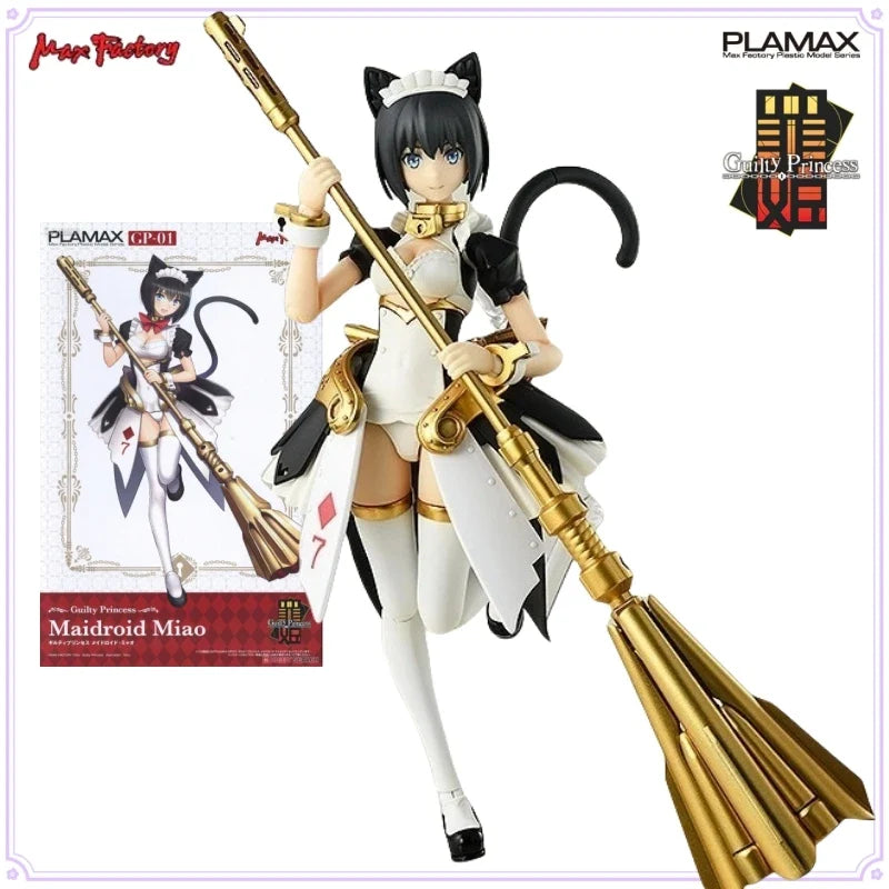 Max Factory Genuine Max Plamax Model Series Guilty Princess Anime Action Figures Toys for Boys Gift Collectible Model Ornaments