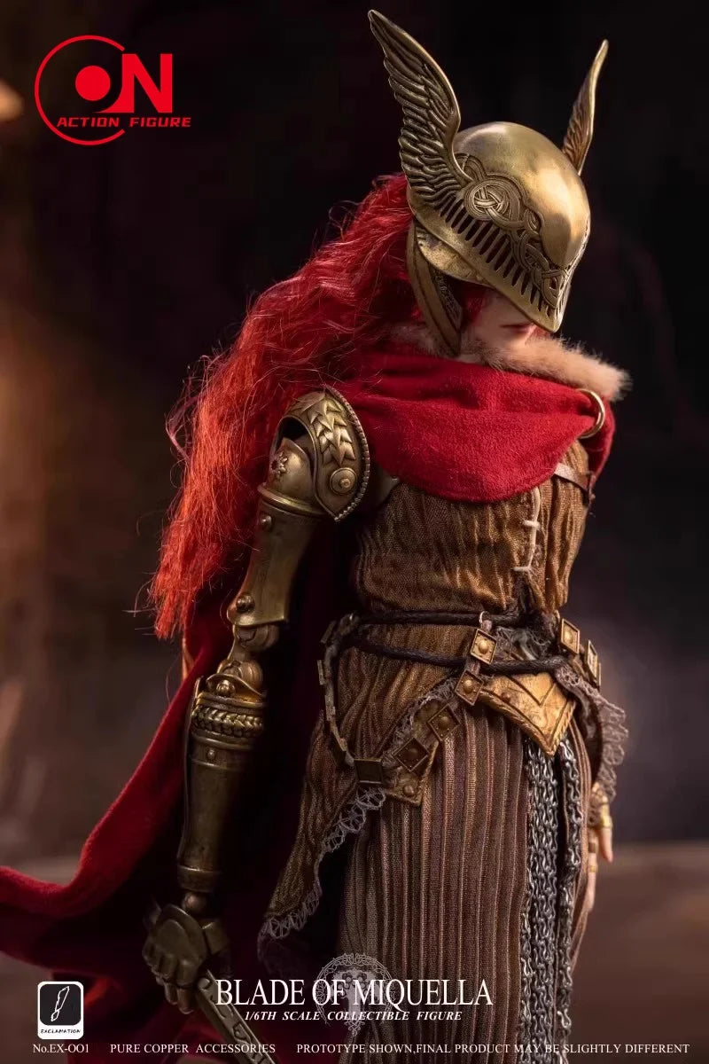 Exclamation 1/6 EX-01 Malenia Action Figure 12'' Valkyrie Female Soldier Copper Armor Figurine Model Full Set Collectible Toy