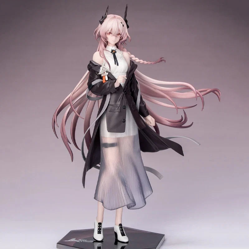 Arknights Original Myethos Theresa Logos Sonic Journey Anime Action Figure PVC Collectible Model Doll Statuette Ornament Gift