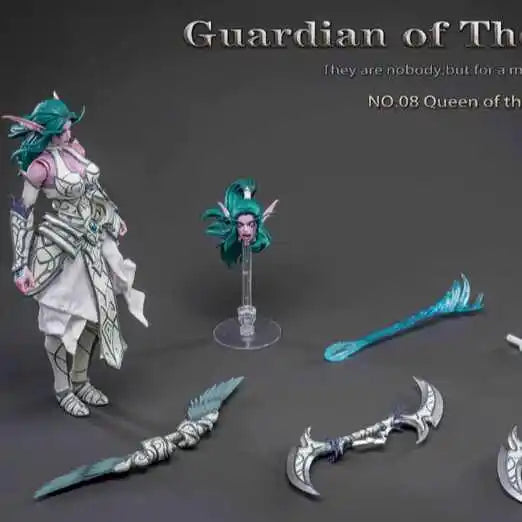 Mithril Studio 08 Wächter der Horde Nr.O7 Elune Königin des Mondes Anime Modell Spielzeug für Jungen Geschenke Originalverpackung