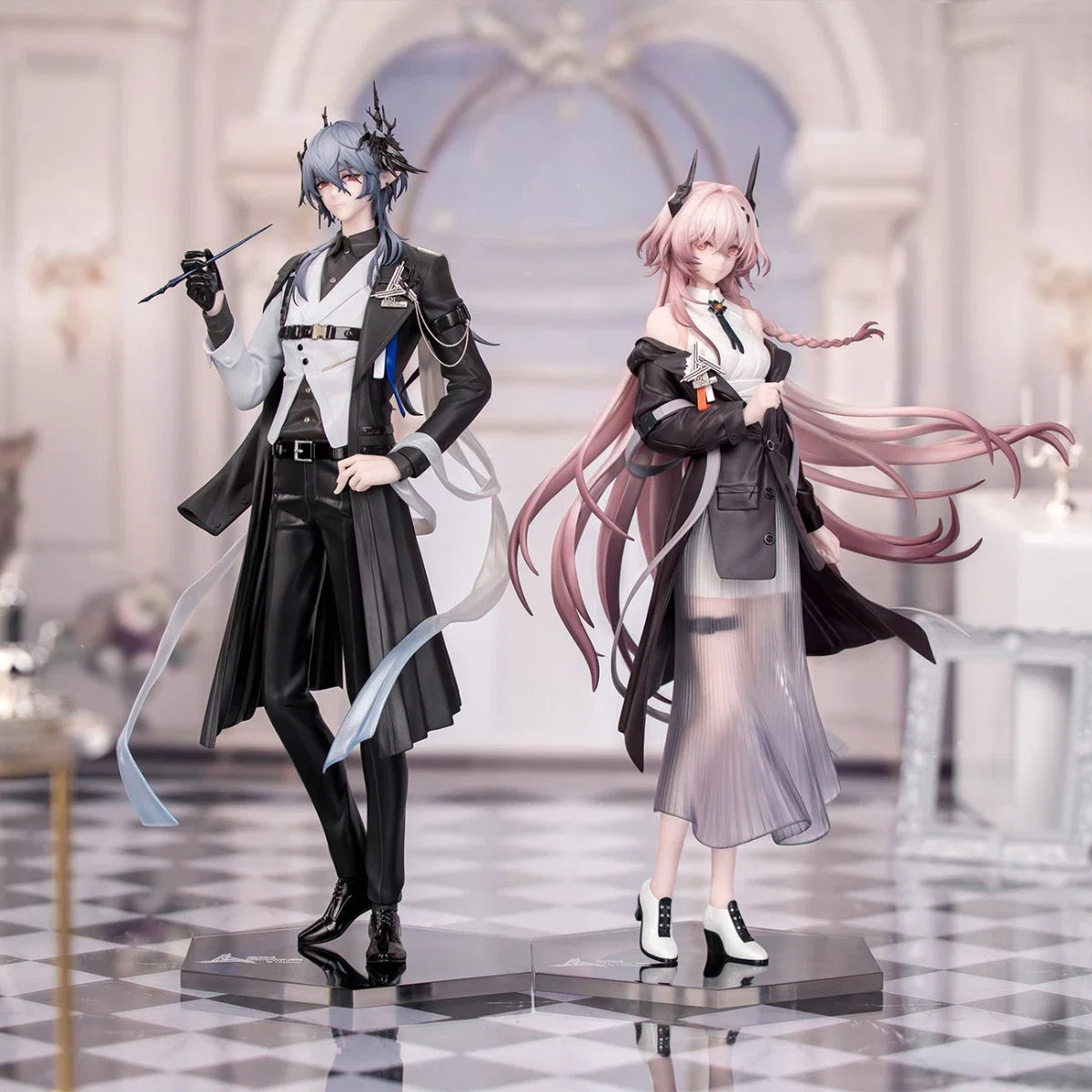 Arknights Original Myethos Theresa Logos Sonic Journey Anime Action Figure PVC Collectible Model Doll Statuette Ornament Gift