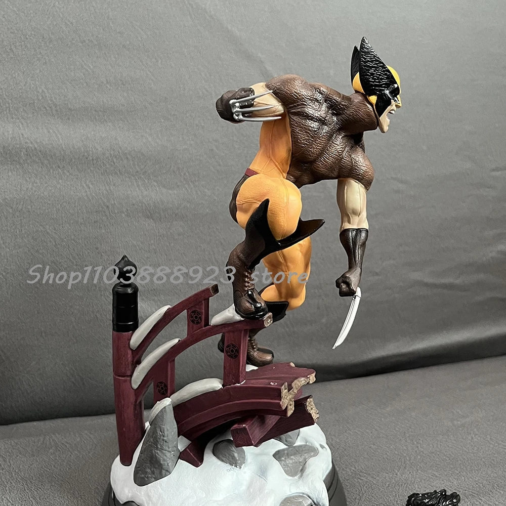 X-Men Wolverine Action Figure Anime Wolverine Brown Costume Logan Toys Model Joint Doll Collection Birthday Toys Gifts