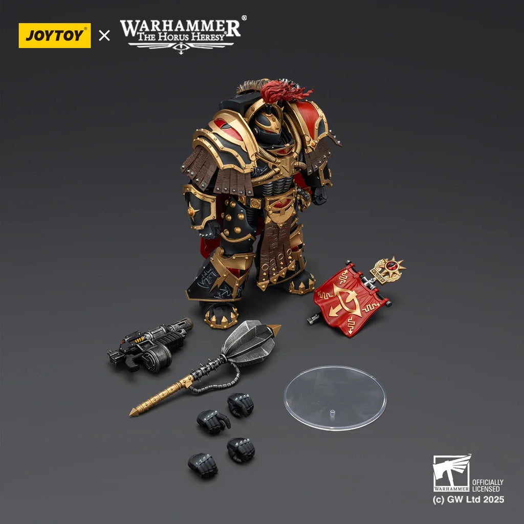 JOYTOY Warhammer The Horus Heresy 1/18 Sons of Horus Legion Champion Apothecary Figurine Soldier Action Figure Model Toys