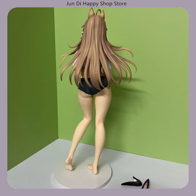 45cm Elf Girl Bunny Girl Standing Pose Anime Figure Model Statue Collection Desktop Decoration Ornament Toy Gift for Fans