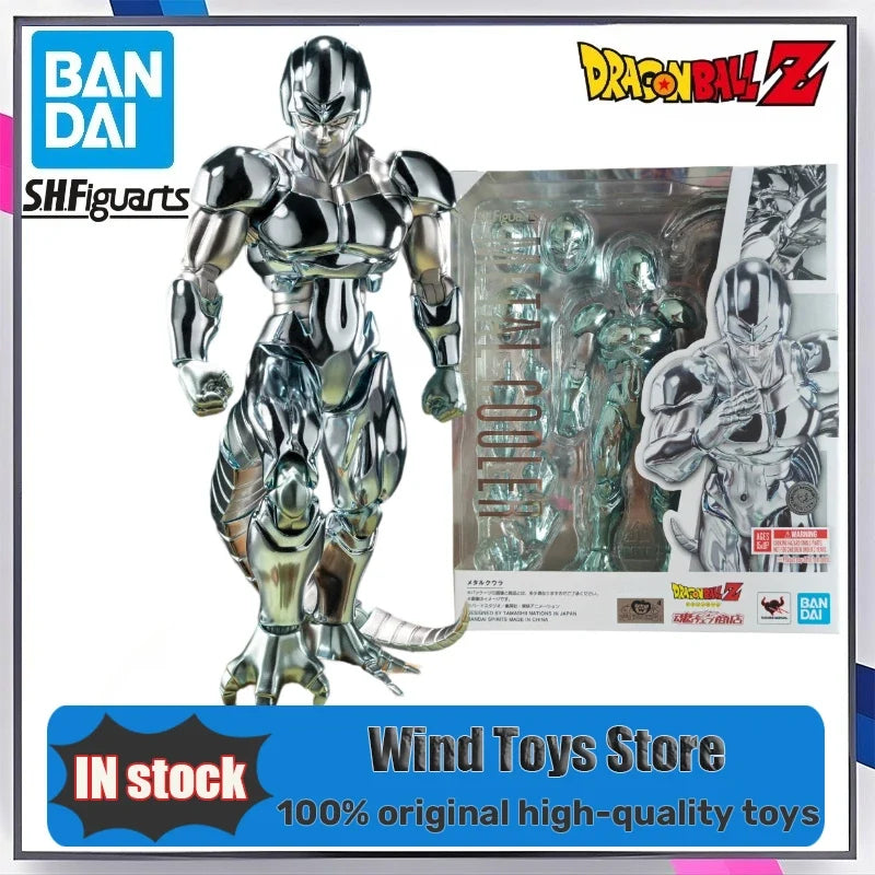 100% Original At Stock Bandai S.H.Figuarts Dragon Ball Z Figure Metal Cooling SHF Fresh Action Figure PVC Toys Collectible Model